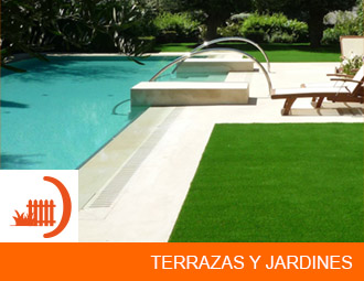 TERRAZAS Y JARDINES